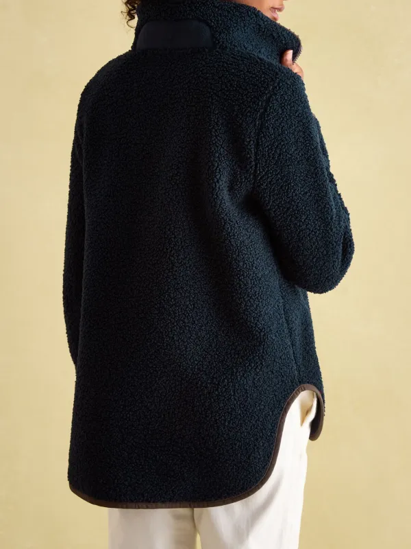 Navy Quarter Zip Fleece