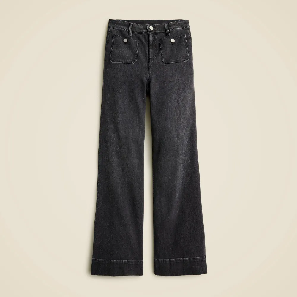 High-Rise Sailor Semi-Stretch Jeans