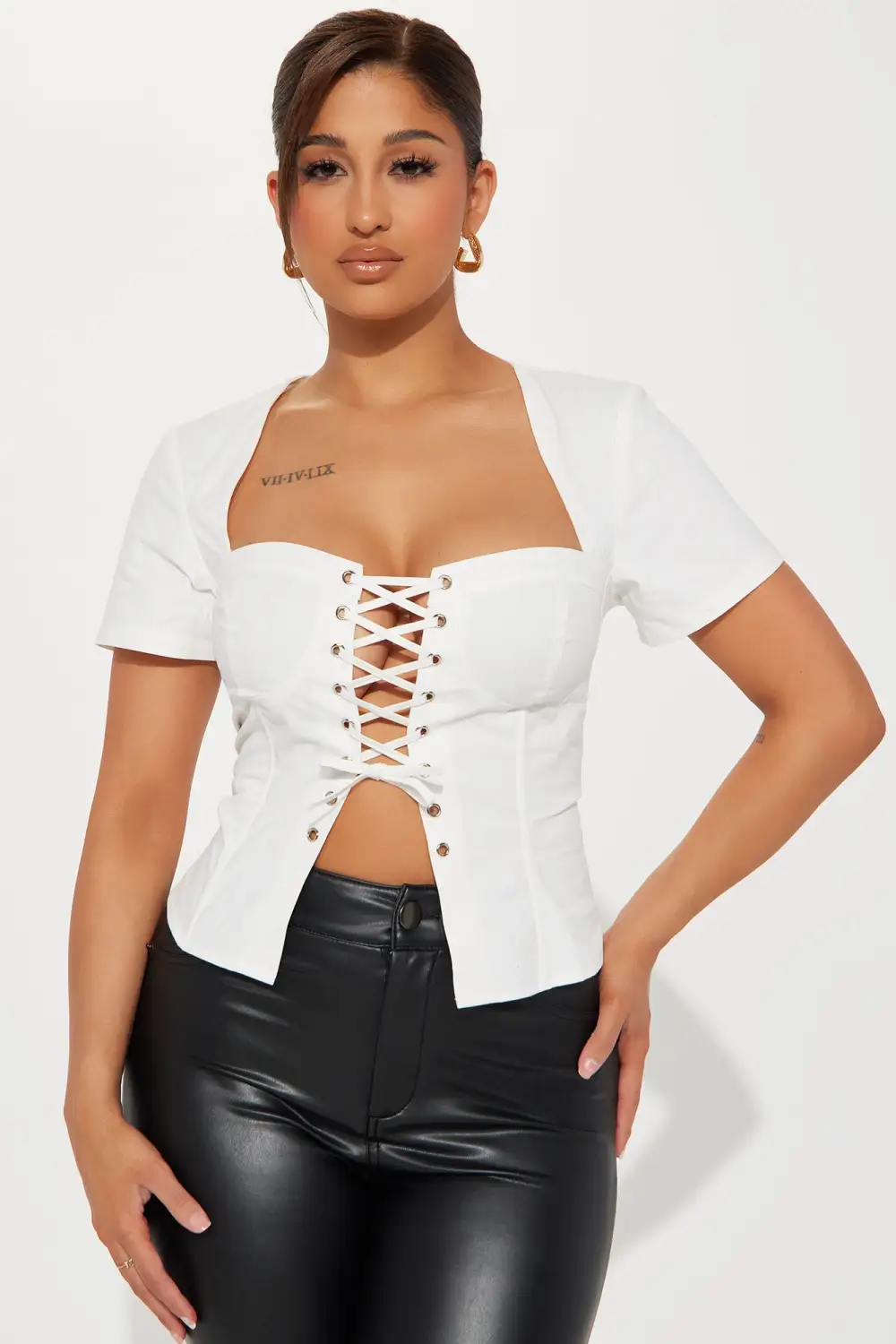 Amalfi Top - Ivory