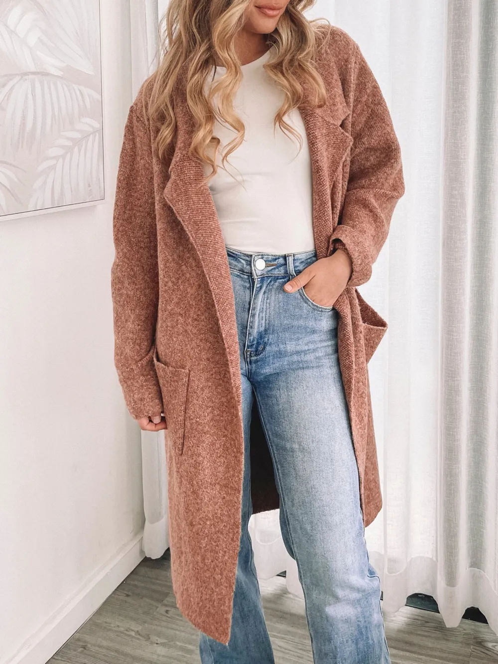 Rust Daily Long sleeves Outerwear