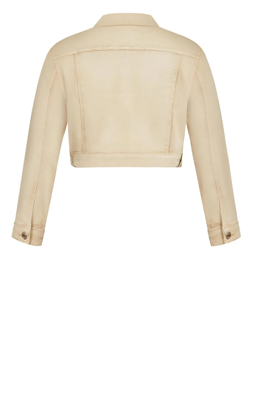 Evans Neutral Ava Denim Jacket