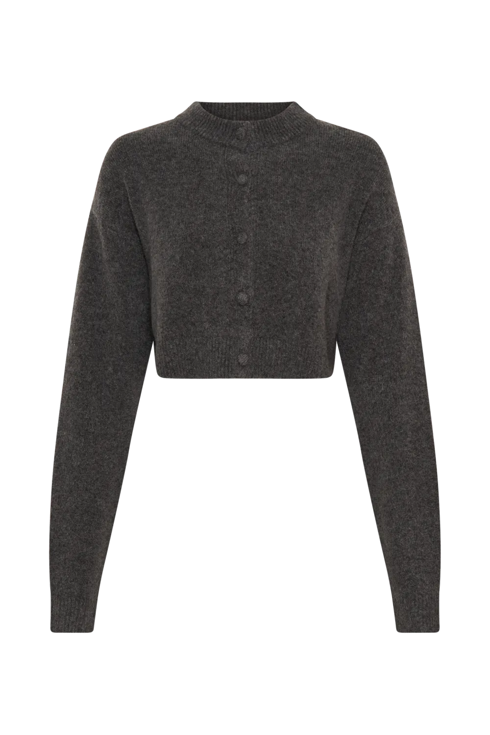 Button Front Knit Cardigan