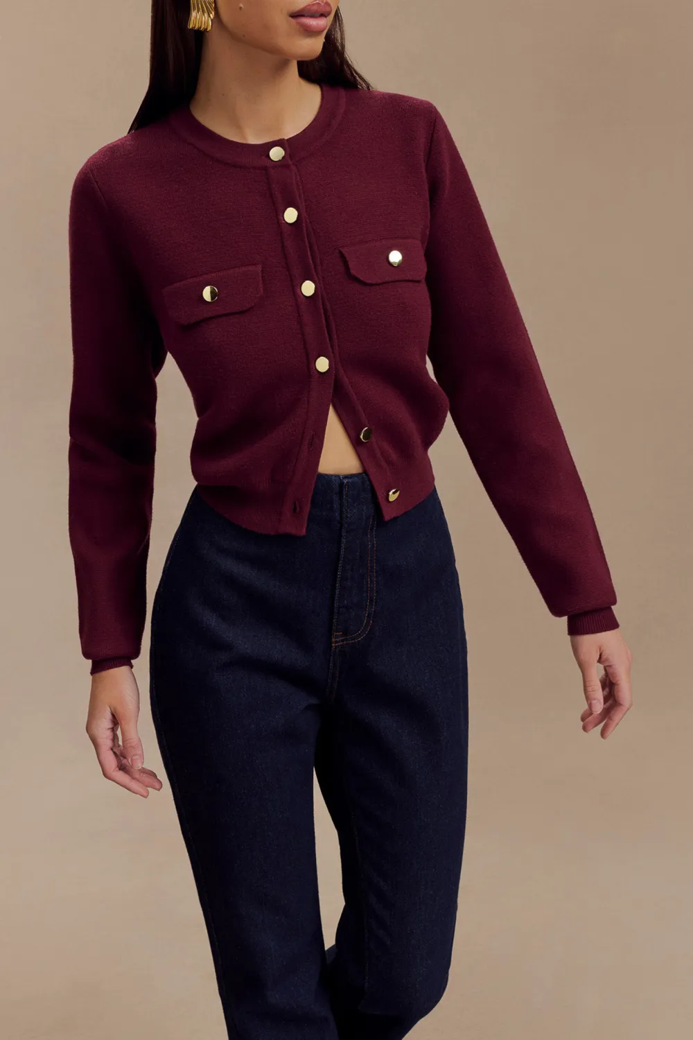 Daily Knit Cotton Cardigan