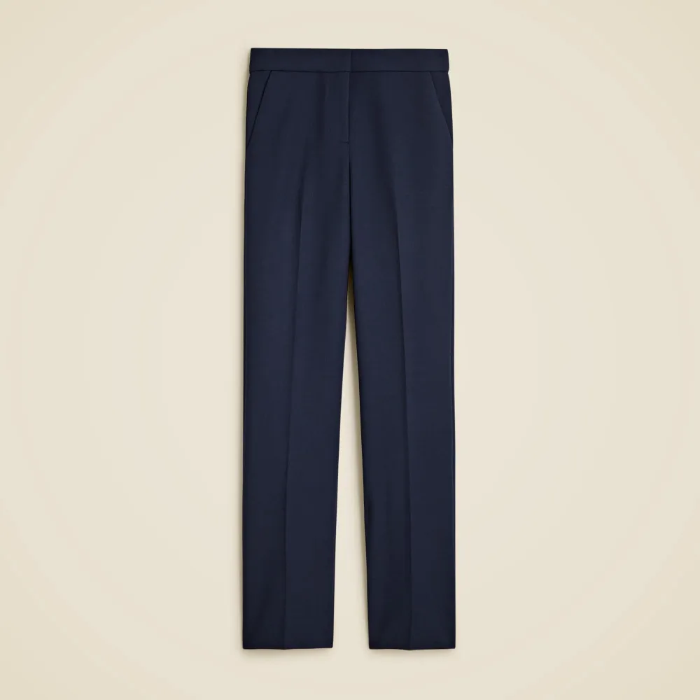 Straight-Leg Stretch Trousers