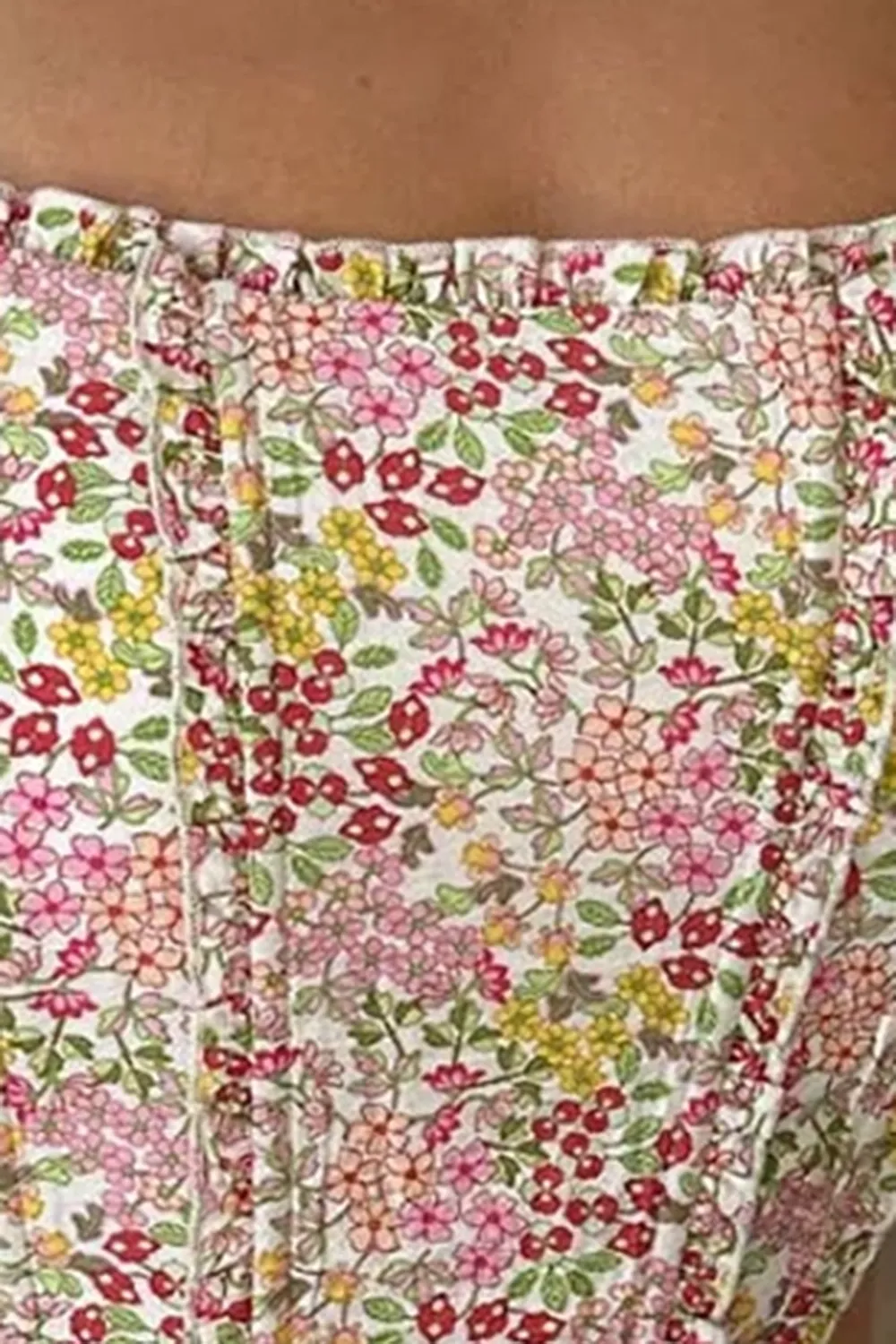 Floral Corset Top