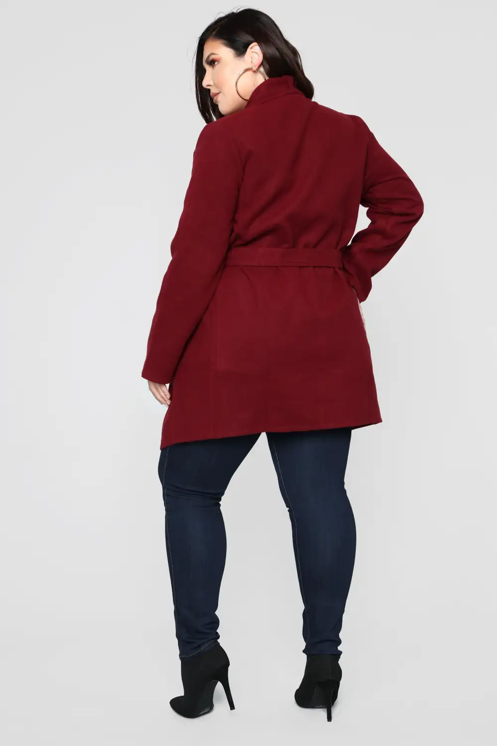 Manhattan Coat - Wine