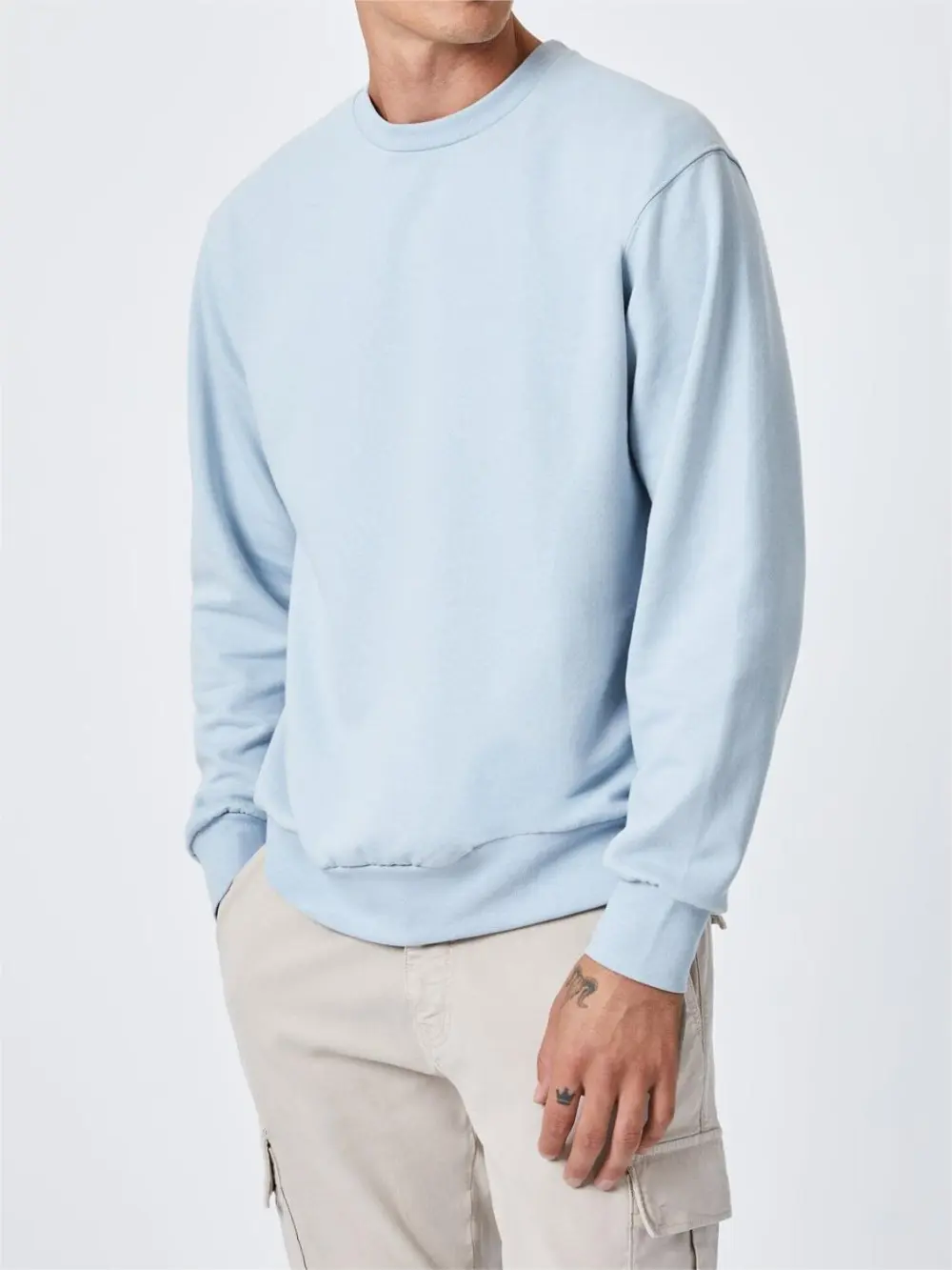 Cotton Blue Sweatshirts