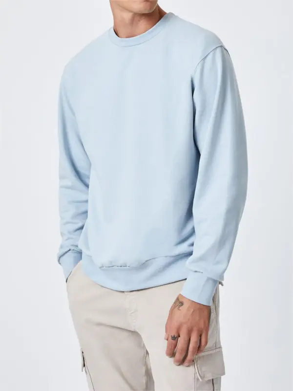 Cotton Blue Sweatshirts