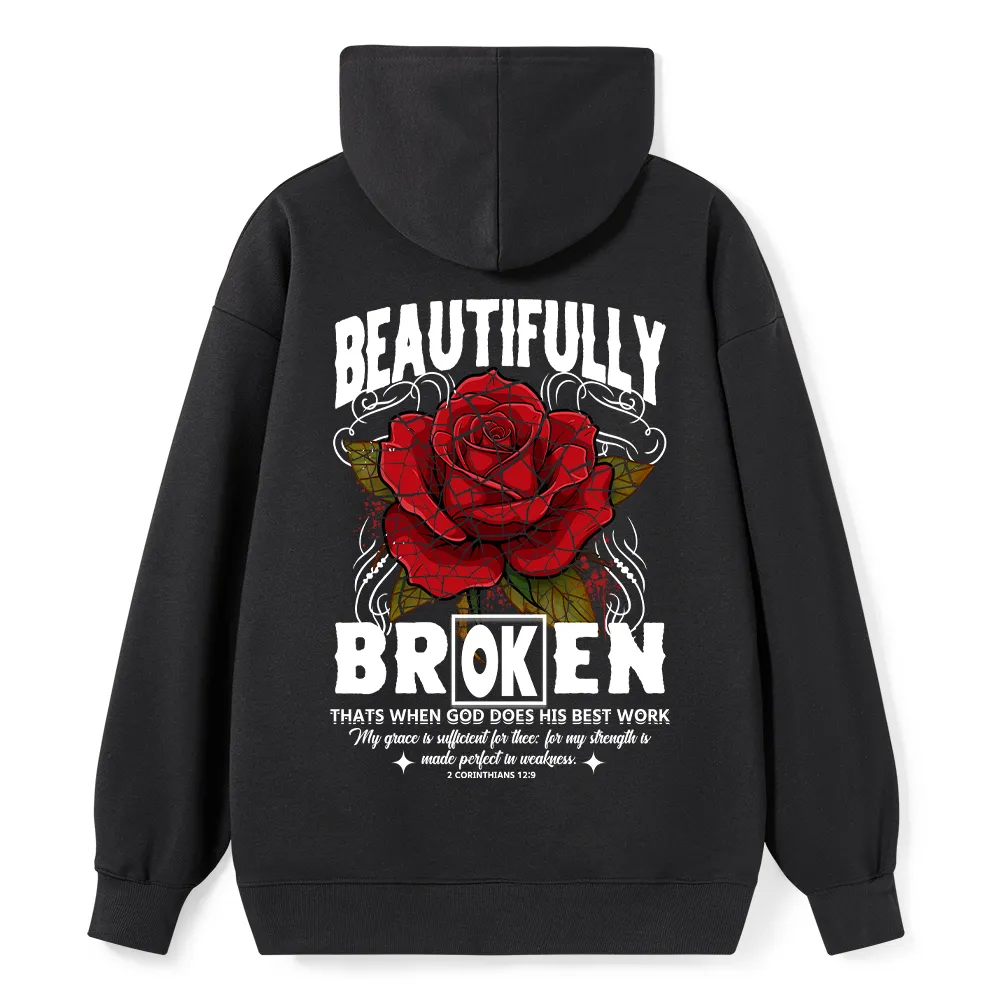 Beautifully Broken Christian Classic Hoodie