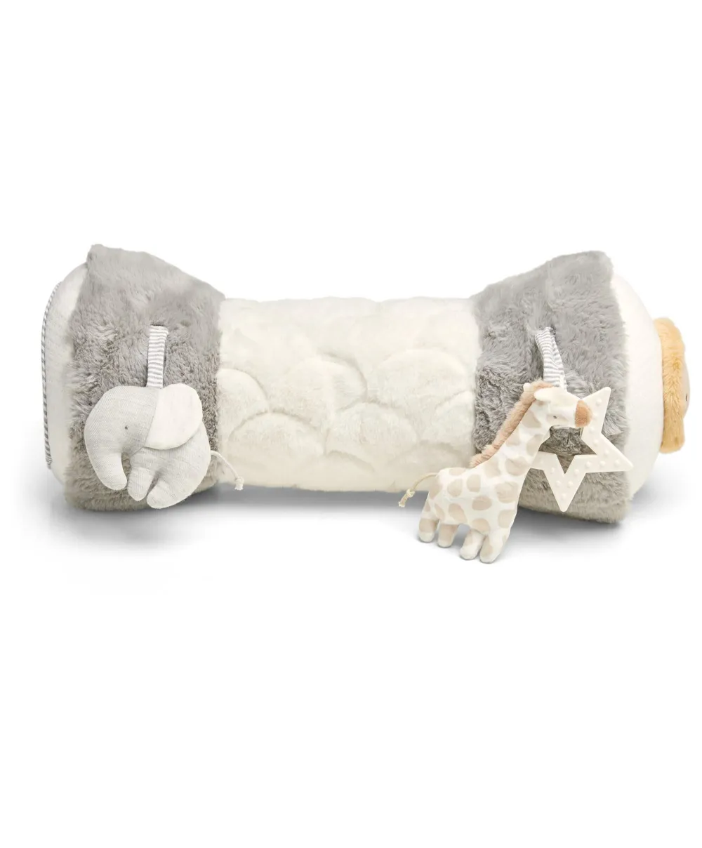 Tummy Time Roll - Welcome to the World Elephant/Grey