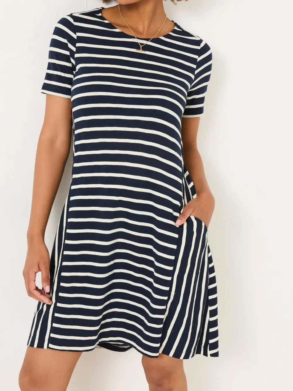 Simone Breton Stripe Jersey Dress