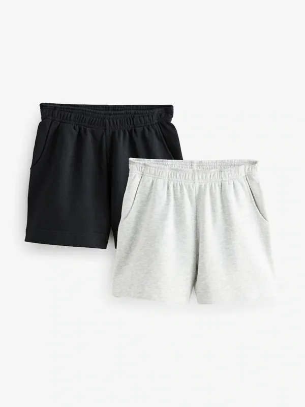 Classic Solid Color Loose Shorts