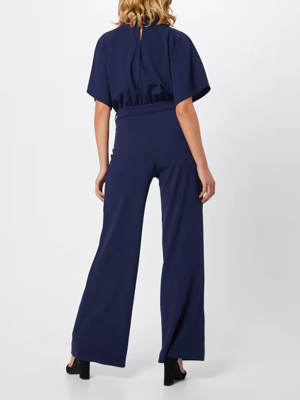 Keyhole Back Casual Style Jumpsuit