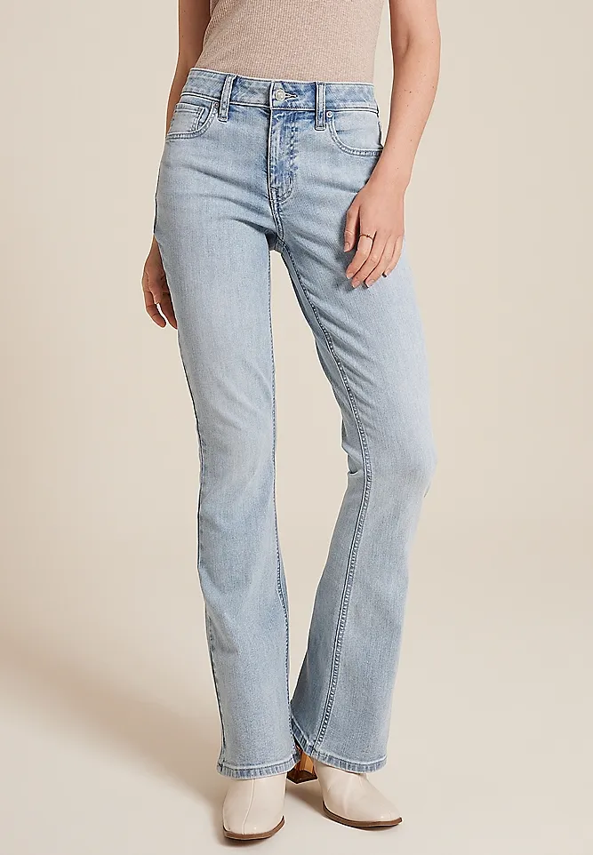 Classic High Rise Flare Jean