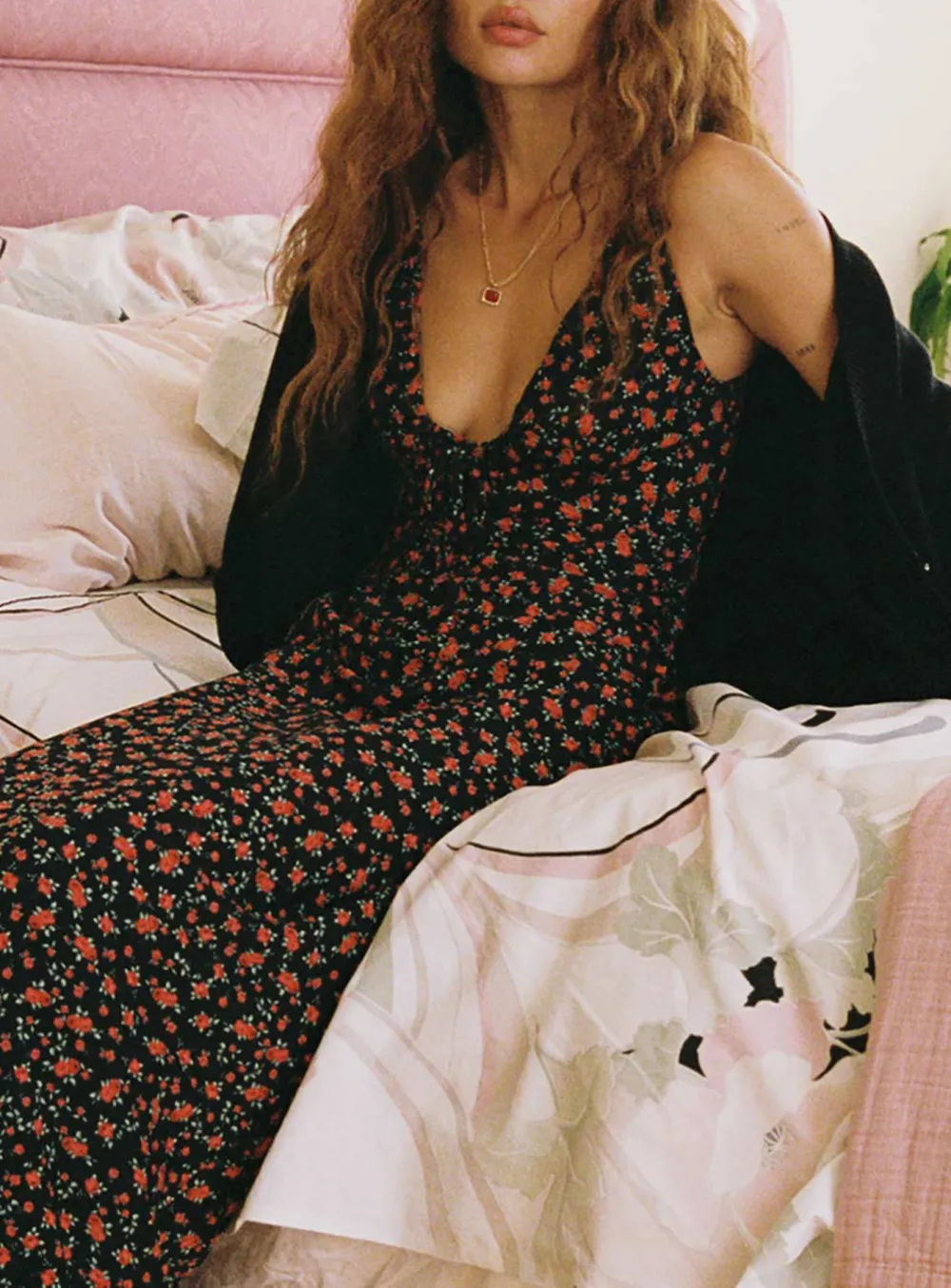 Drop shoulder Cardigan Cream