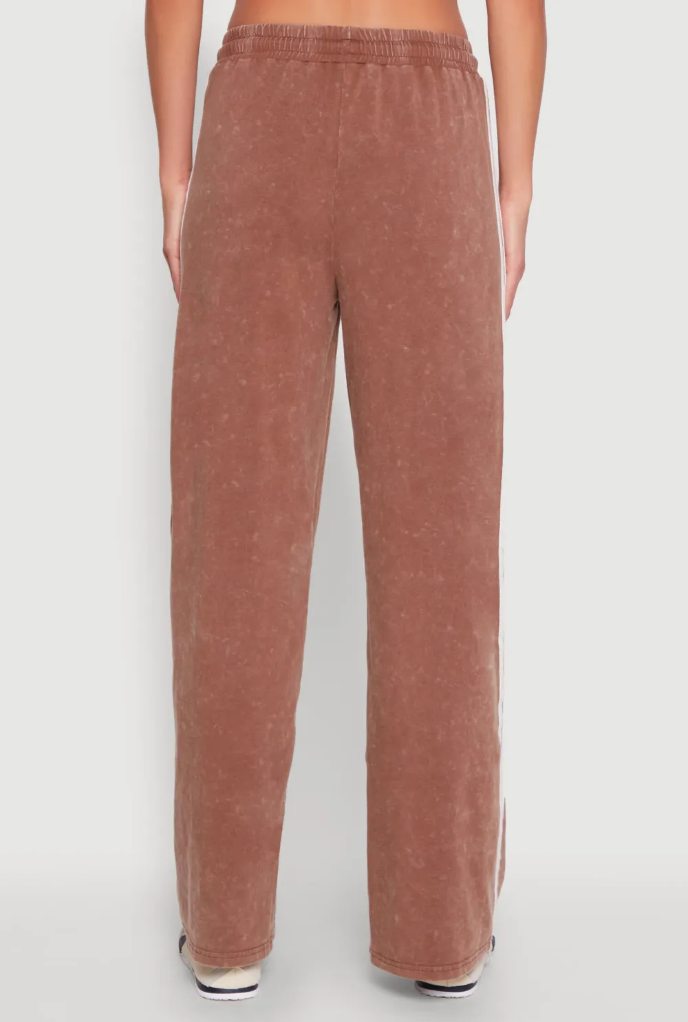 Drawstring Striped Pants