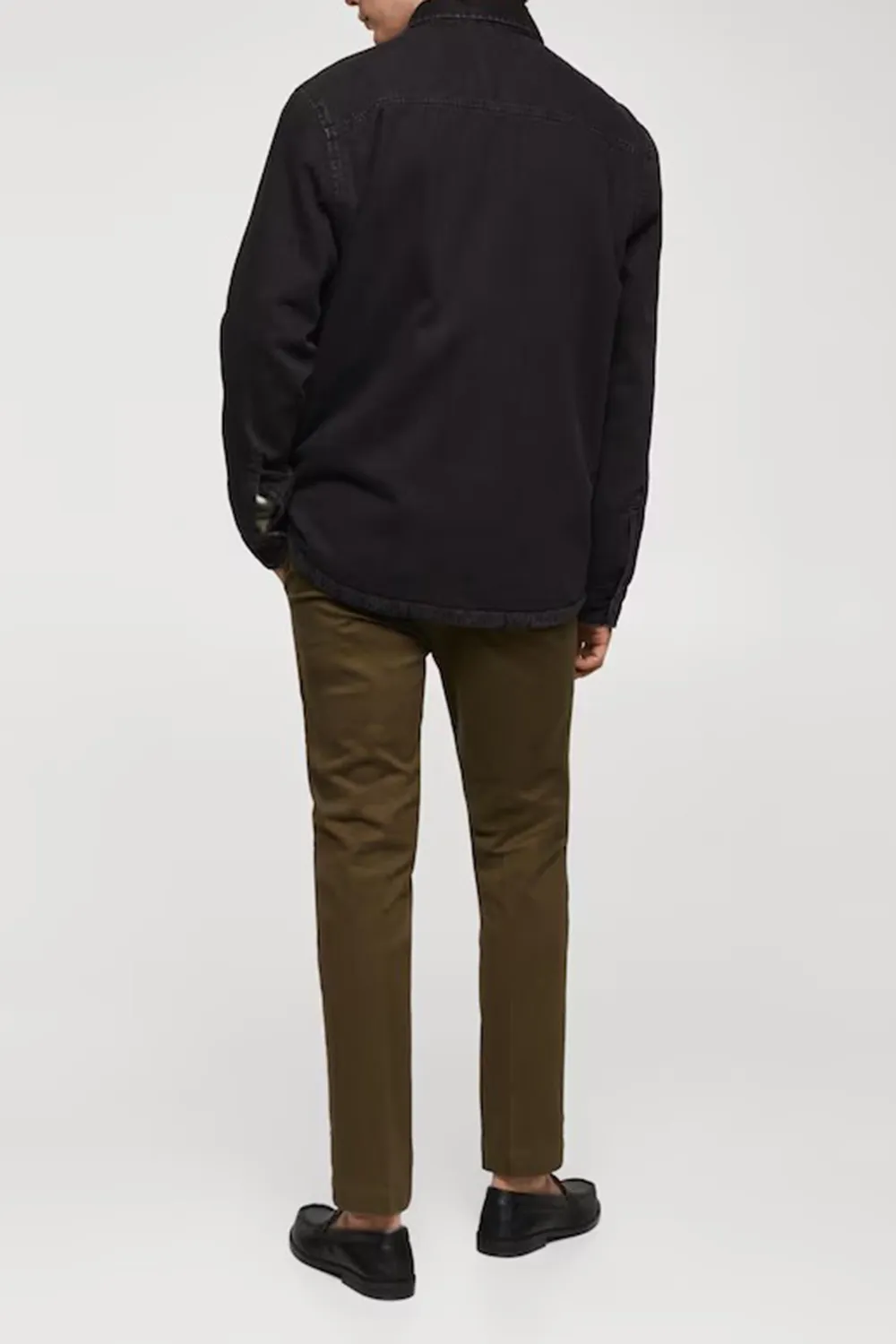 Quilted Denim Overshirt