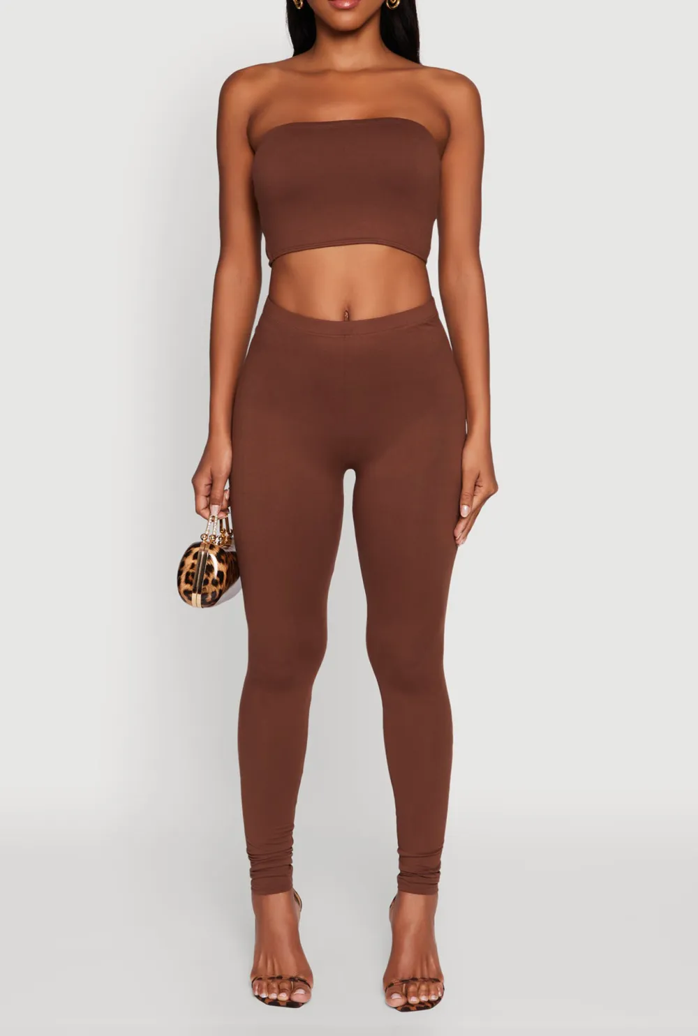 Strapless And Navel Exposed Top