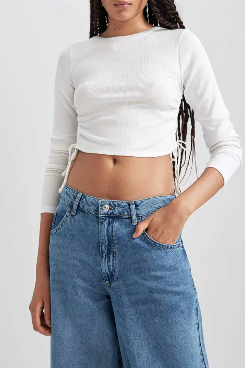 Elegant Slim-fit Long Sleeve T-shirt