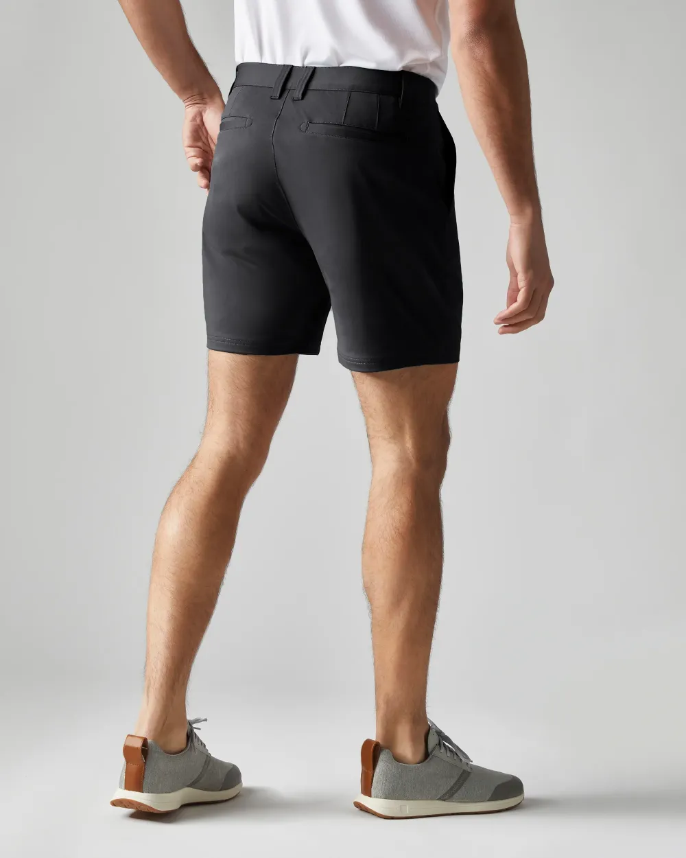 Beige Regular - Fit Men's Shorts