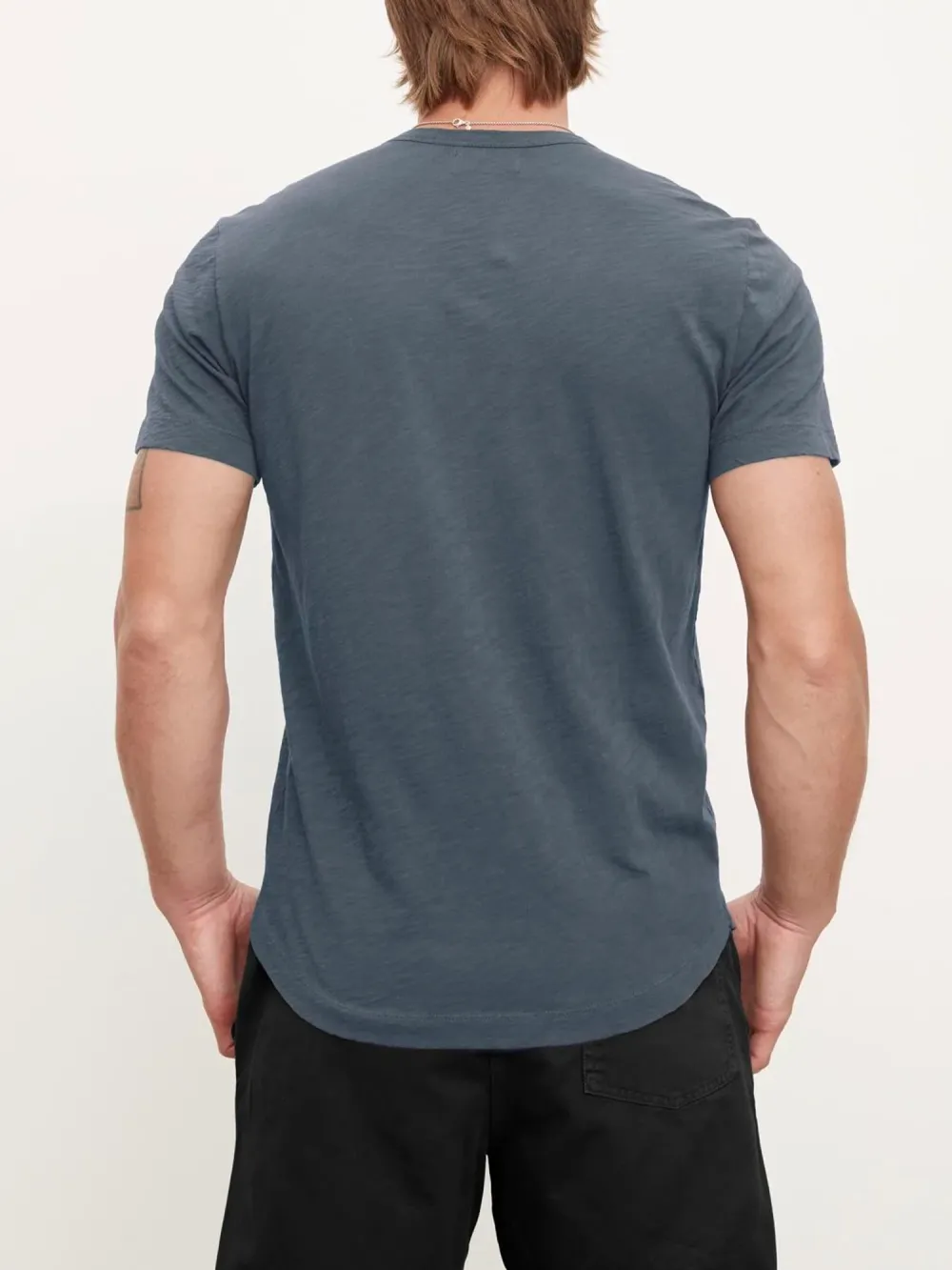 Men's Low Saturation Colors Cotton T-Shirt