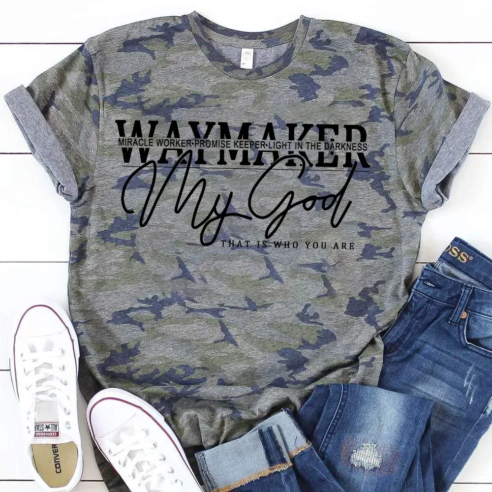 Waymaker my god faith graphic tees