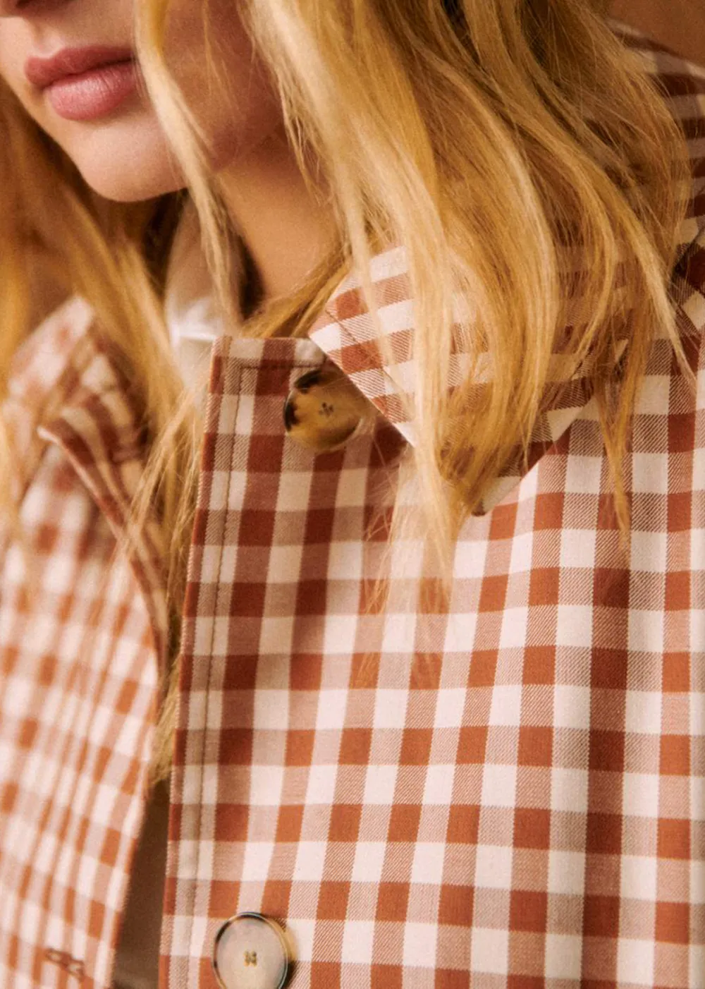 Brown Oversized Trench Coat