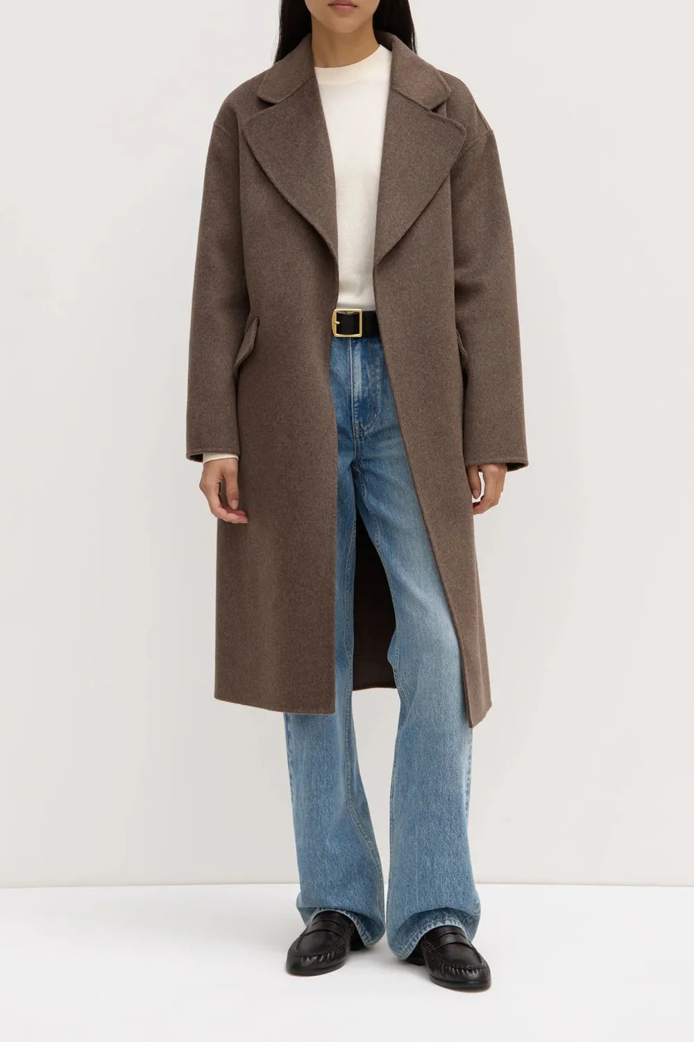 Pure Wool Loose Coat