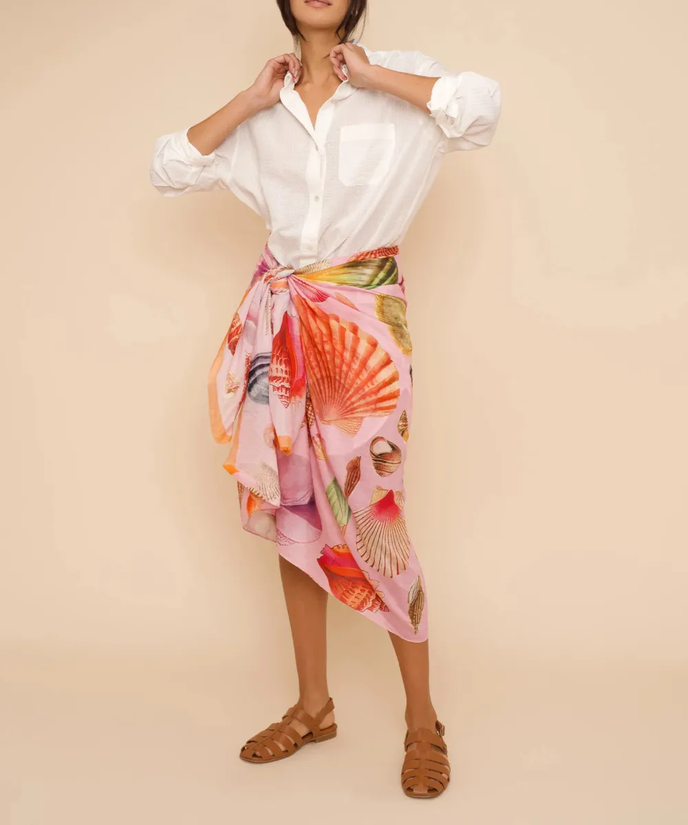 Daily Art Graphic Sea Treasures Wrap