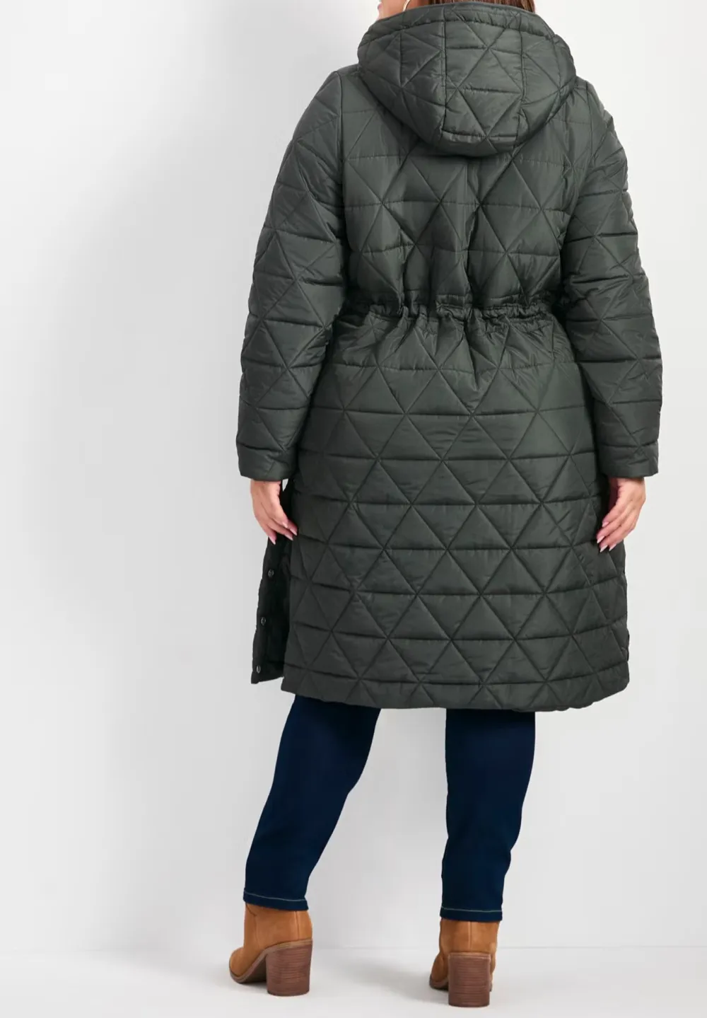 Side Slit Down Jacket