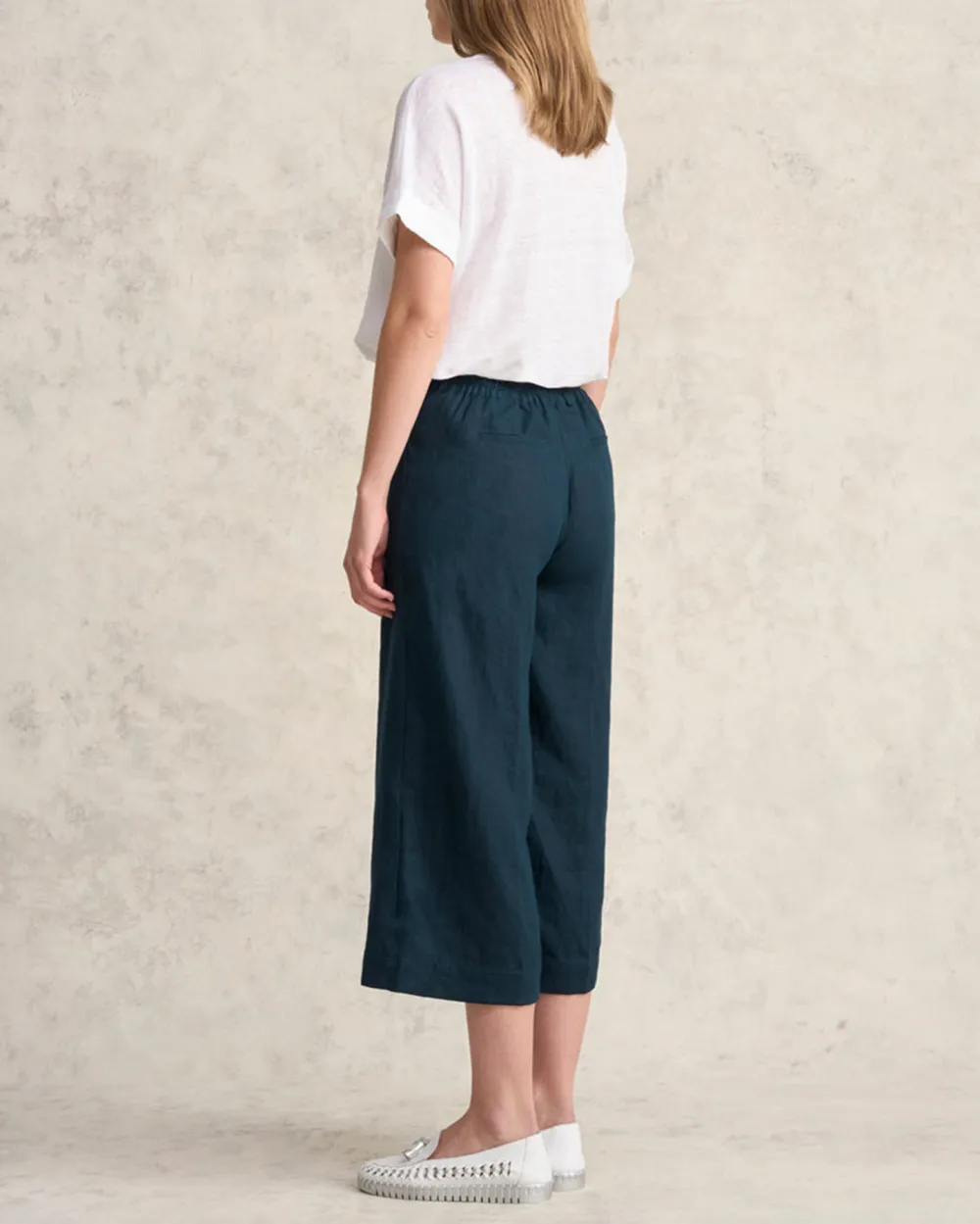 Dark Wash Wide Leg Pants