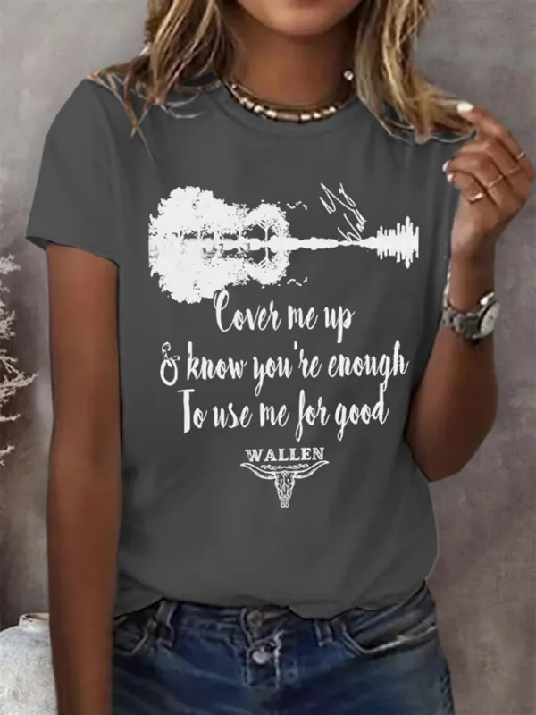 Women'S Wallen Round-Neck T-Shirt