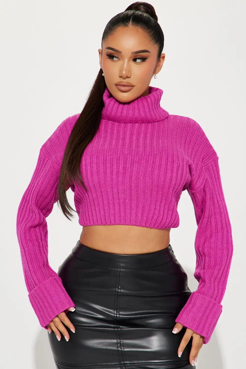 Saree Sweater - Pink