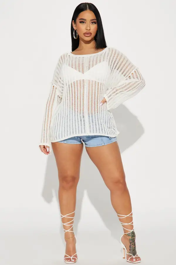 Touch The Sky Sweater - Off White