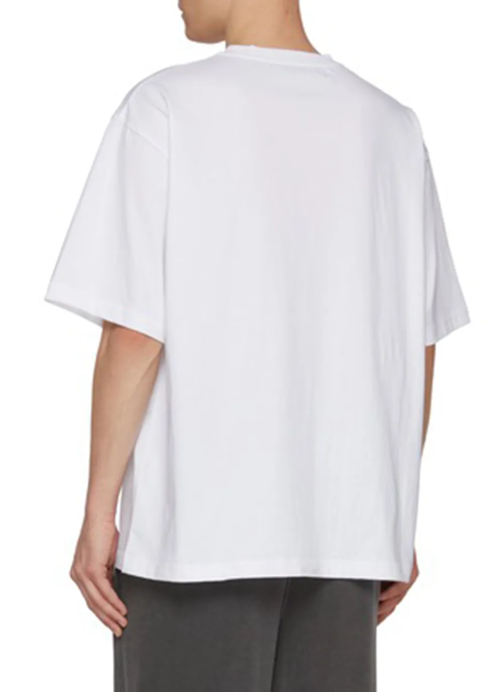 Loose And Comfortable Breathable White Cottom T-Shirts