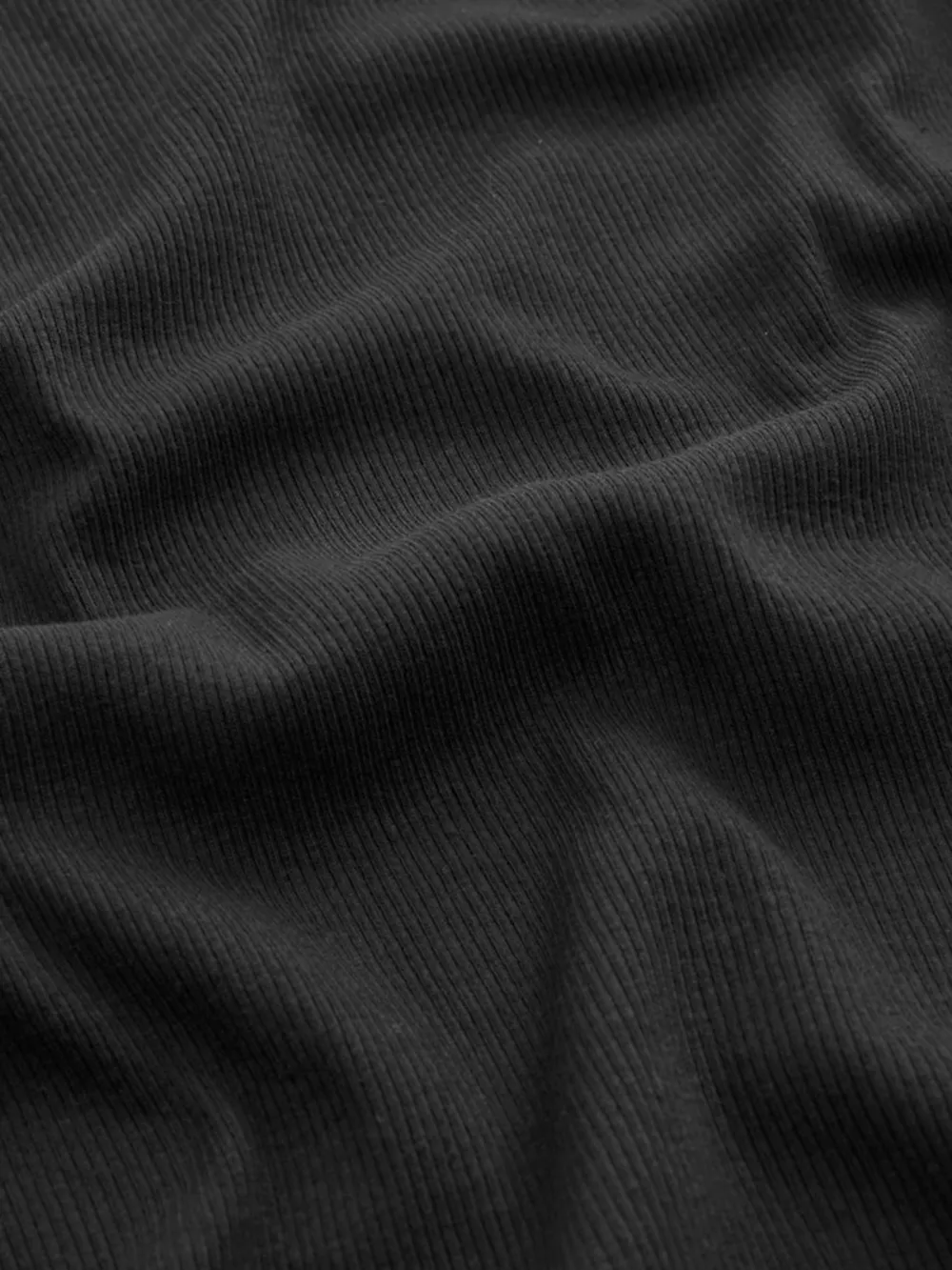 Basic Minimalist Ribbed Solid Color Crew Neck Dress