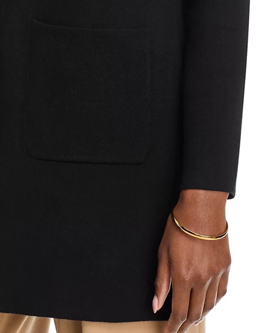 Long Sleeves Funnel Neck Coat