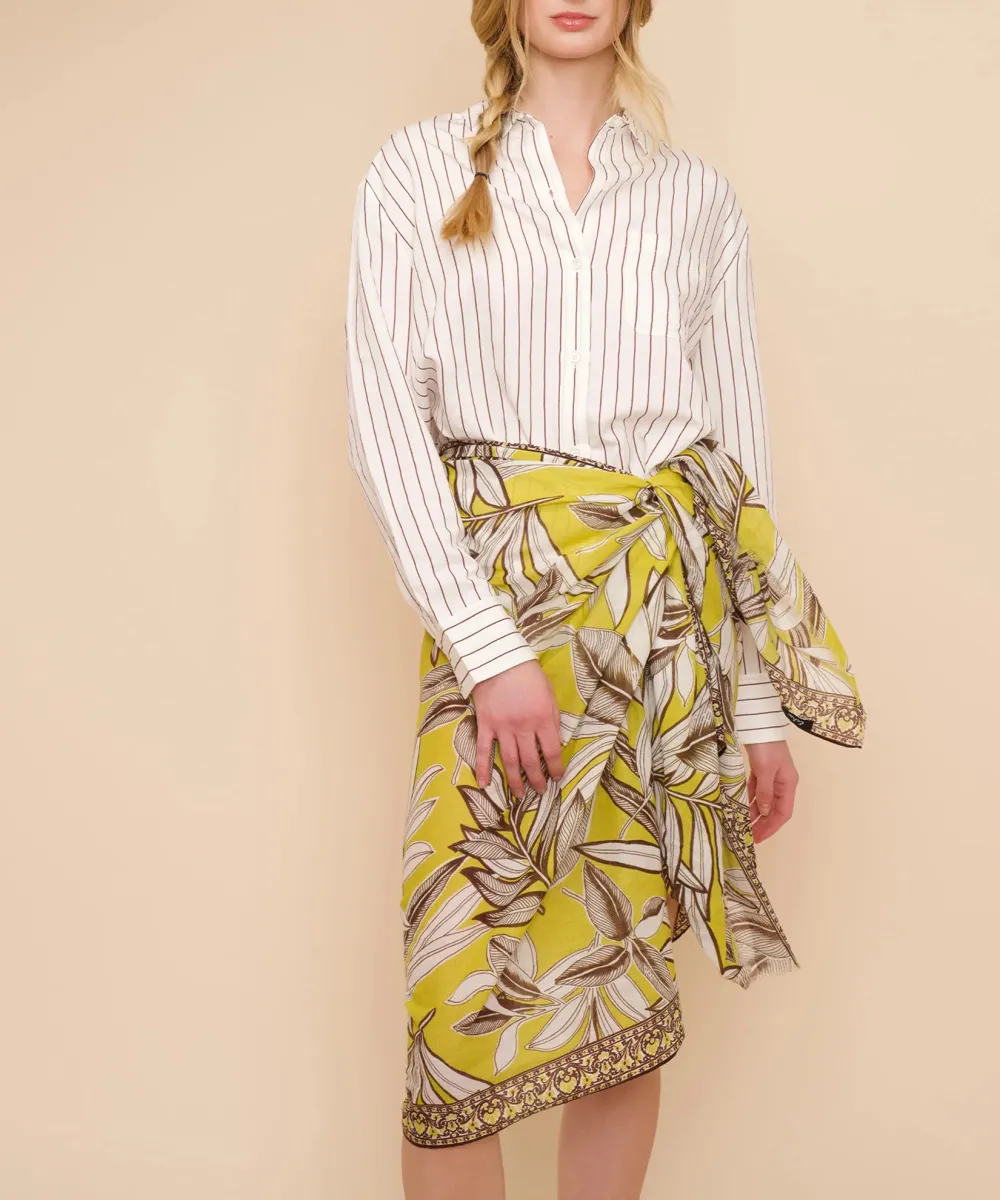 Art Graphic Casual Style Wrap