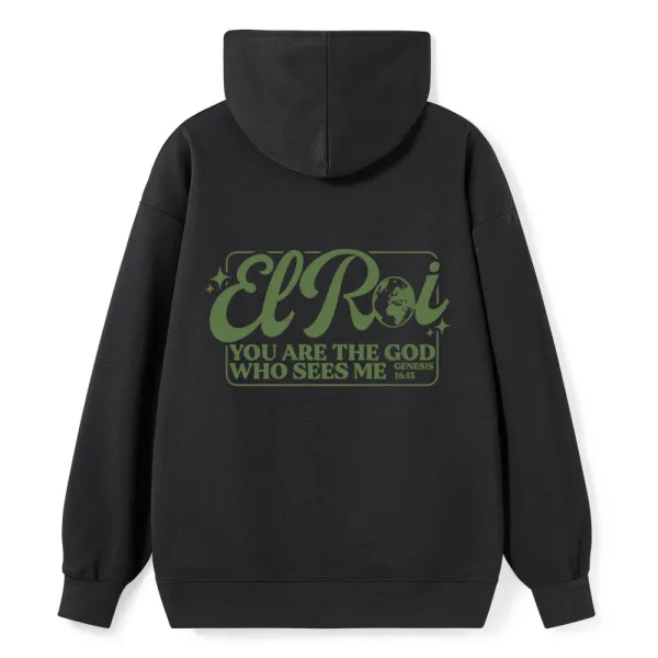 The God Who Sees Me Classic Christian Hoodie