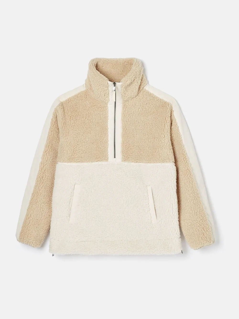 Neutral Quarter Zip Fleece