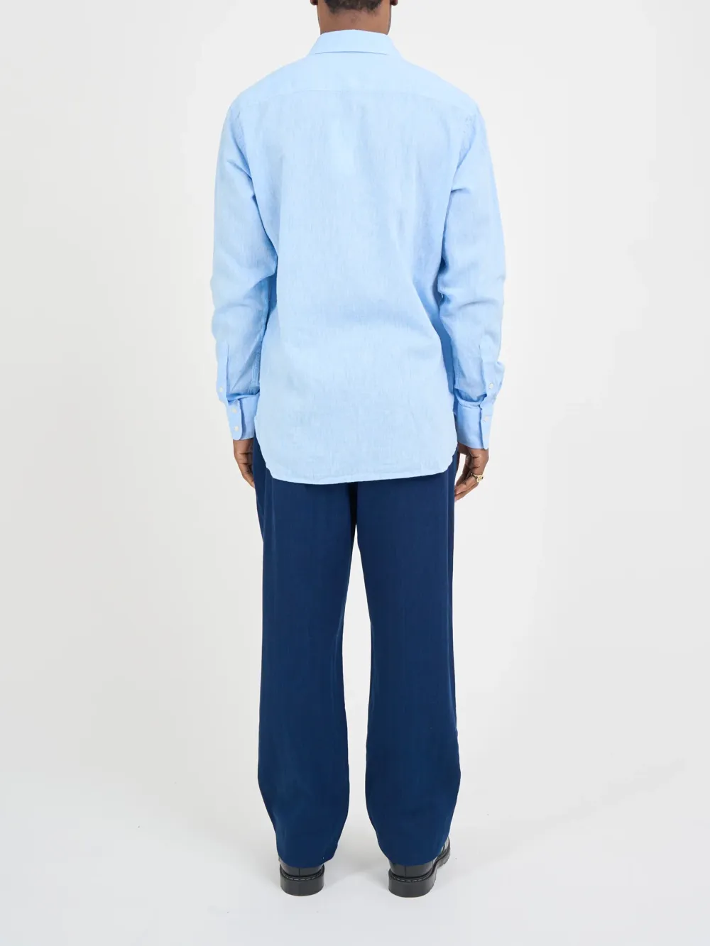 Casual Style Classic Shirt Blue