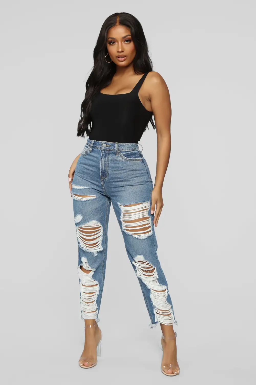 Until The End Bodysuit - Black