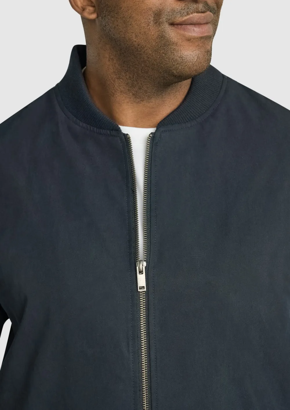 CASUAL ZIP UP BOMBER JACKET