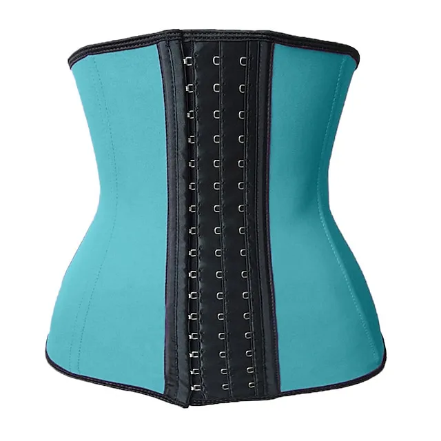 Body Shaper Sweat Waist Trainer Corset Sweat Shapewear Sports Spandex Neoprene Yoga Gym Workout Exercise & Fitness Tummy Control Slimming Weight Loss For Women