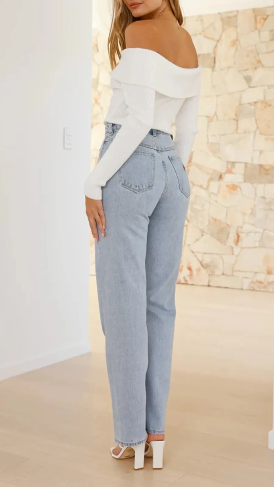 High Baggy Fit Jeans