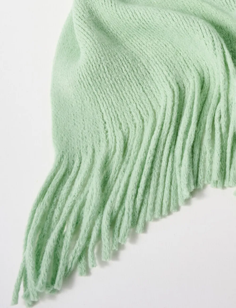 Fresh Forest Style Pistachio Scarf