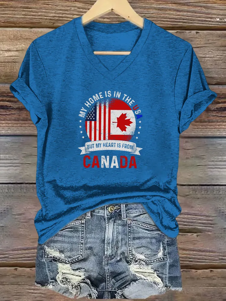 Women'S Canada Are Not For Sale T-Shirt
