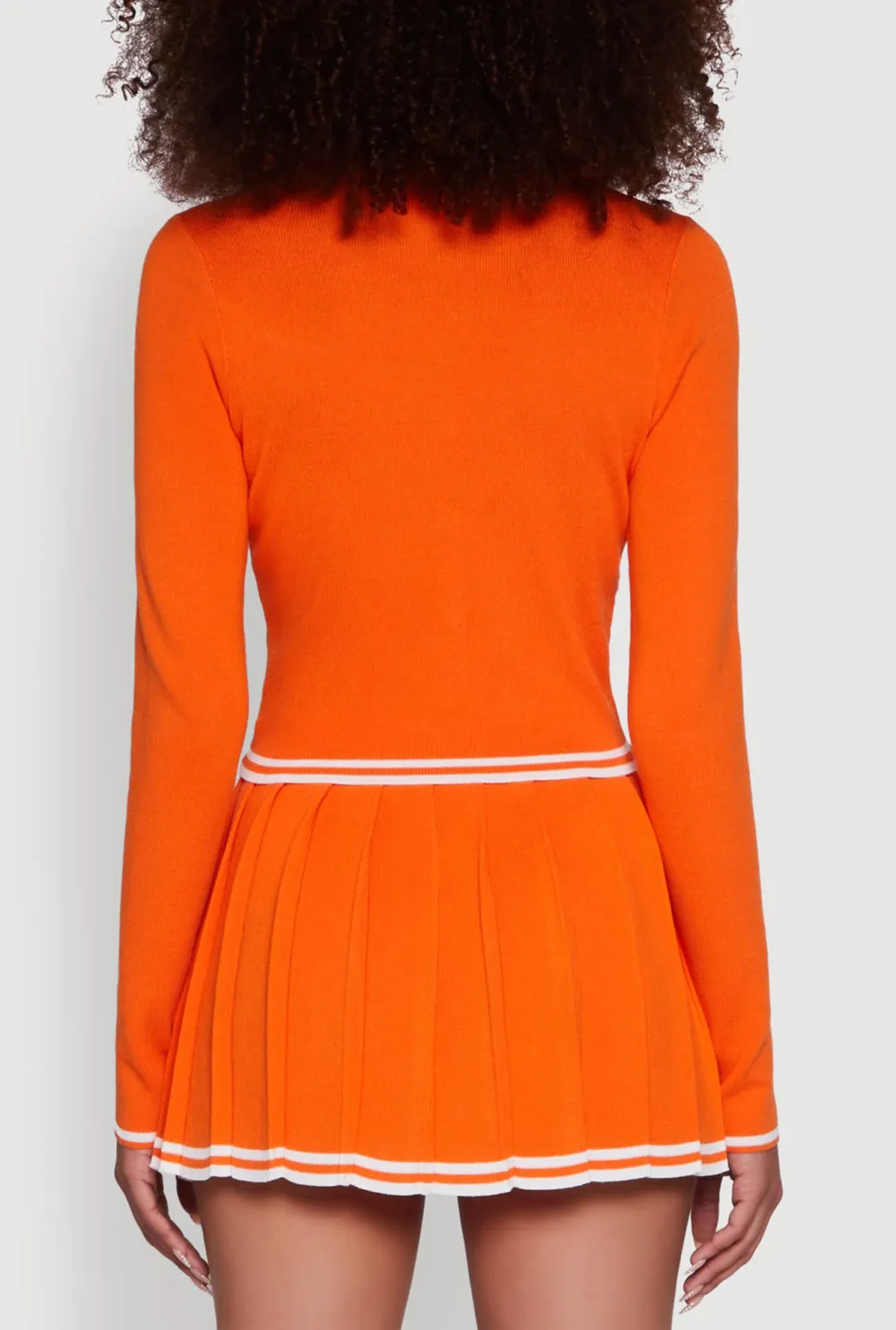 Fitted Button Up Cardigan