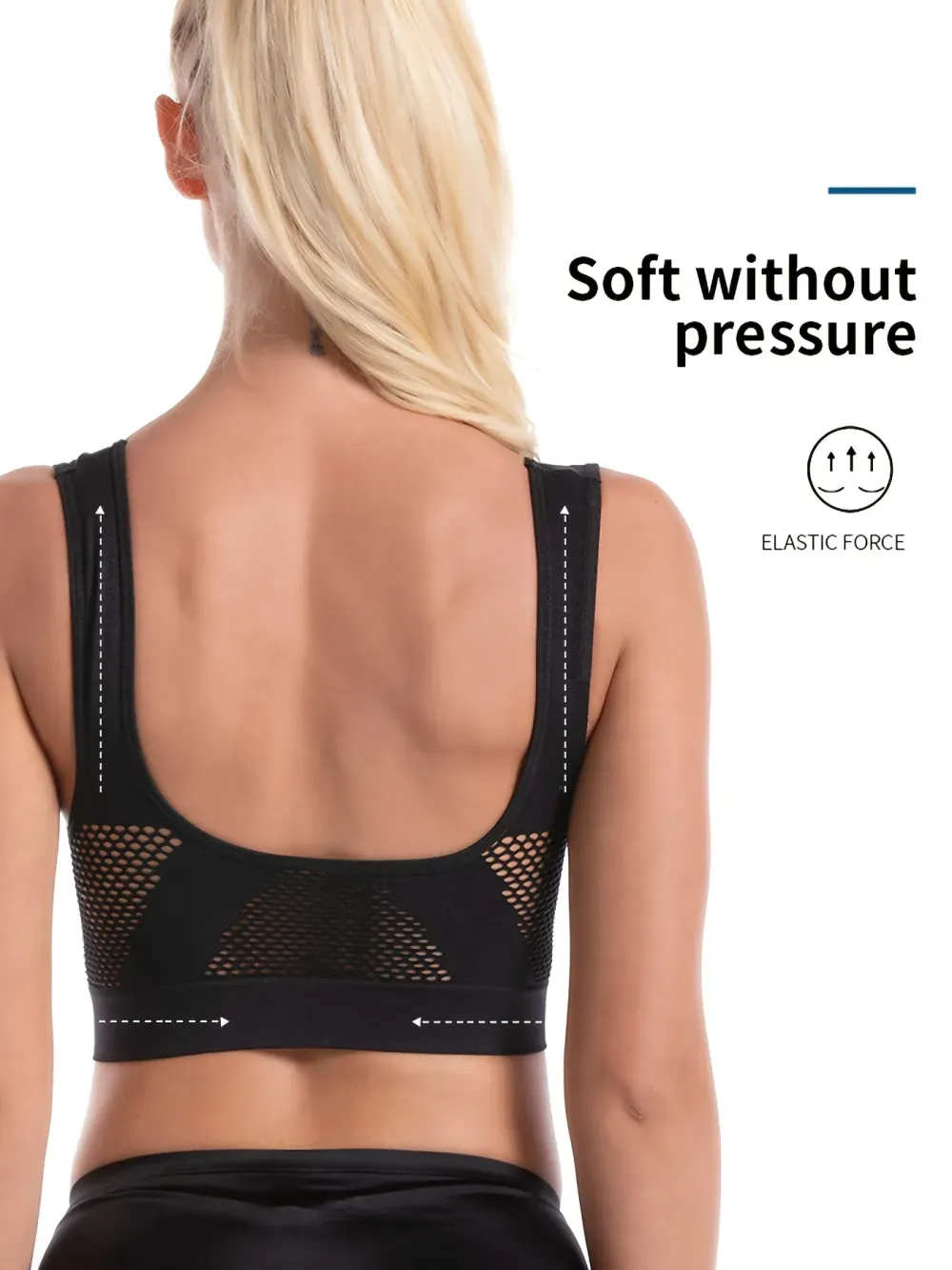 Women's Seamless Essential Bra With Pads, Comfort Wireless Push Up Vest Brassiere Bra, Women's Lingerie & Underwear