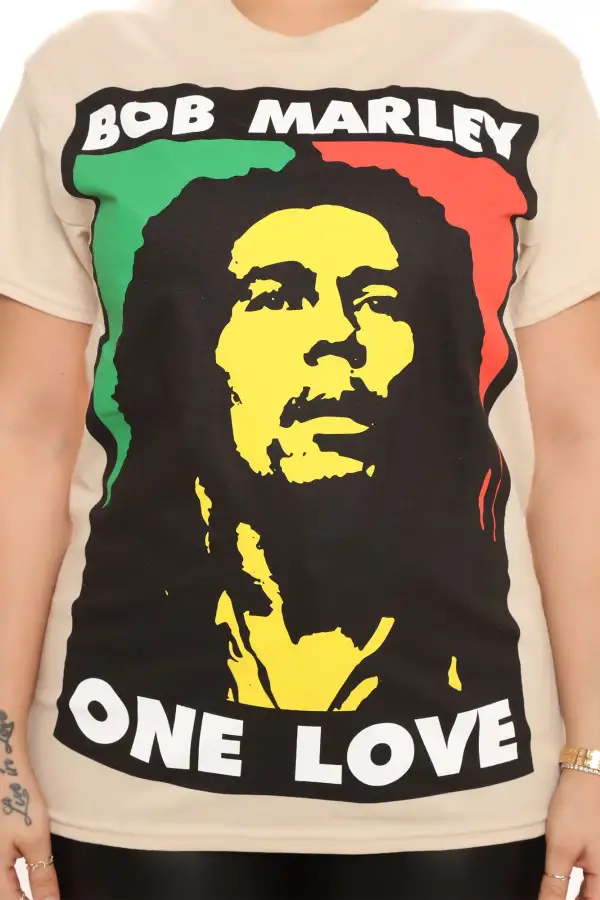 Bob Marley One Love Top - Sand